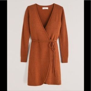 NWOT Abercrombie Wrap Sweater Dress